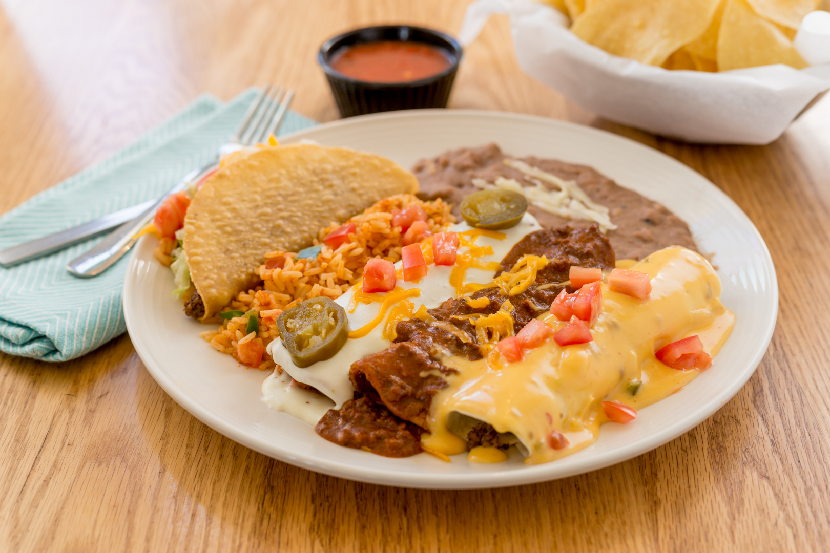 Featured entree - El Caballero